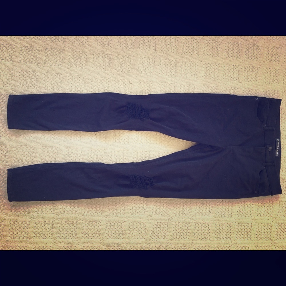 Express Mid-Rise Jeggings